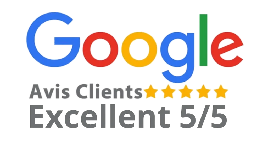 Avis client google 5 sur 5